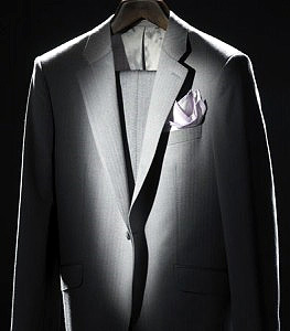 Scabal Diamond Chip Suit Scabal Diamond Chip Suit